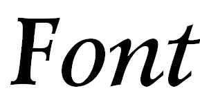 скачать шрифт Lazursky Bold Italic